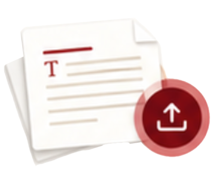 A manuscript ready to upload